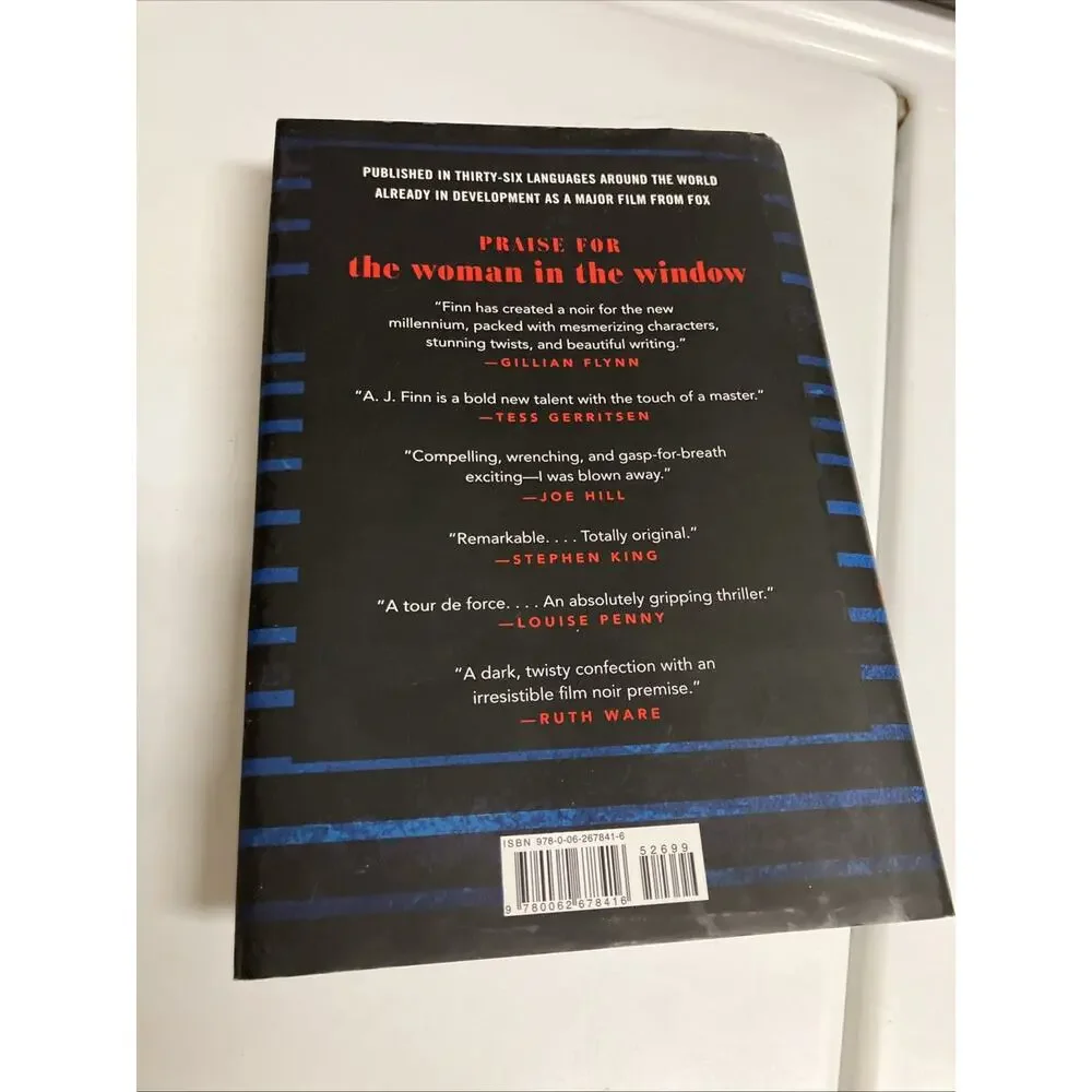 The Woman in the Window:‎ A Novel - hardcover, 9780062678416, A J Finn